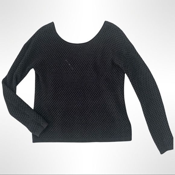 Stitch Fix HARPER LANE 💙2/$25 Sennah Pointelle Open knit  Pullover sweater - Picture 1 of 9